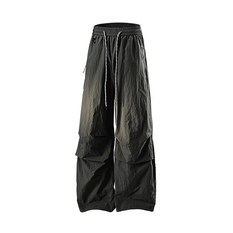 Women Hiking Pant Autumn Outdoor Sports Waterproof Paratrooper Pants Elastic Waist Camping Trousers Solid Cycling Fishing Pants