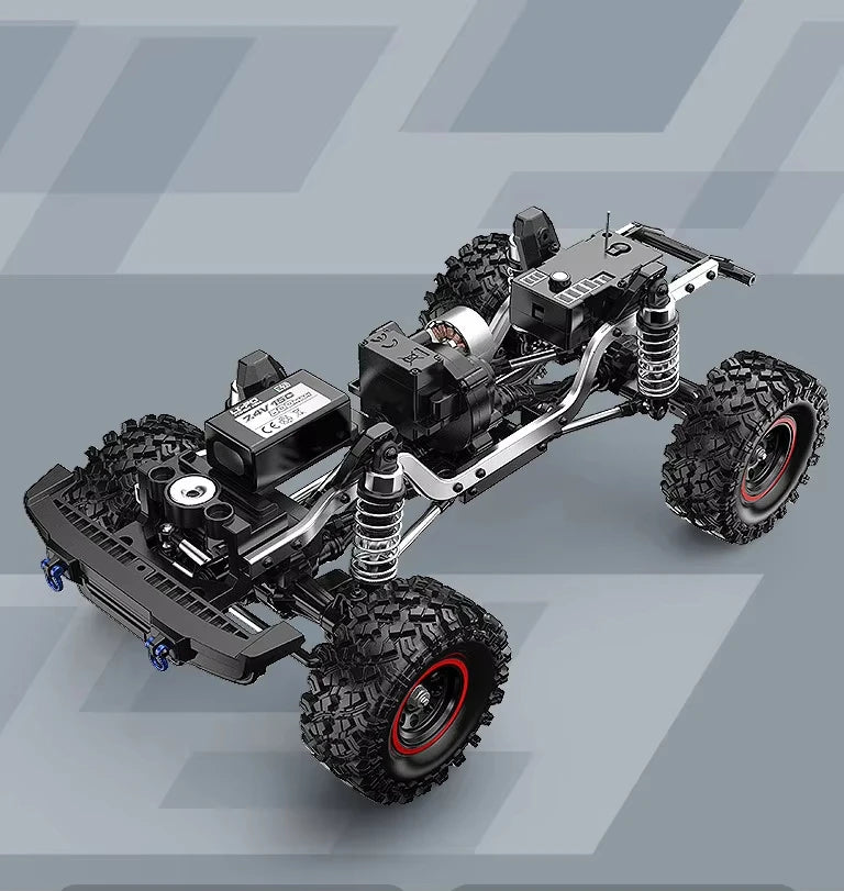 Hyper Go MJX H18P 1/18 RC Remote Control Car Brushless Four-Wheel Drive Off-Road Climbing Car Adult Toy Car