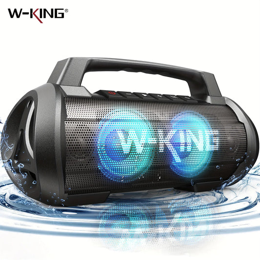 70W RMS Bluetooth Portable Speaker,  Speaker Wireless Loud IPX6 Waterproof Bluetooth Speakers with Subwoofer/Bass Boost