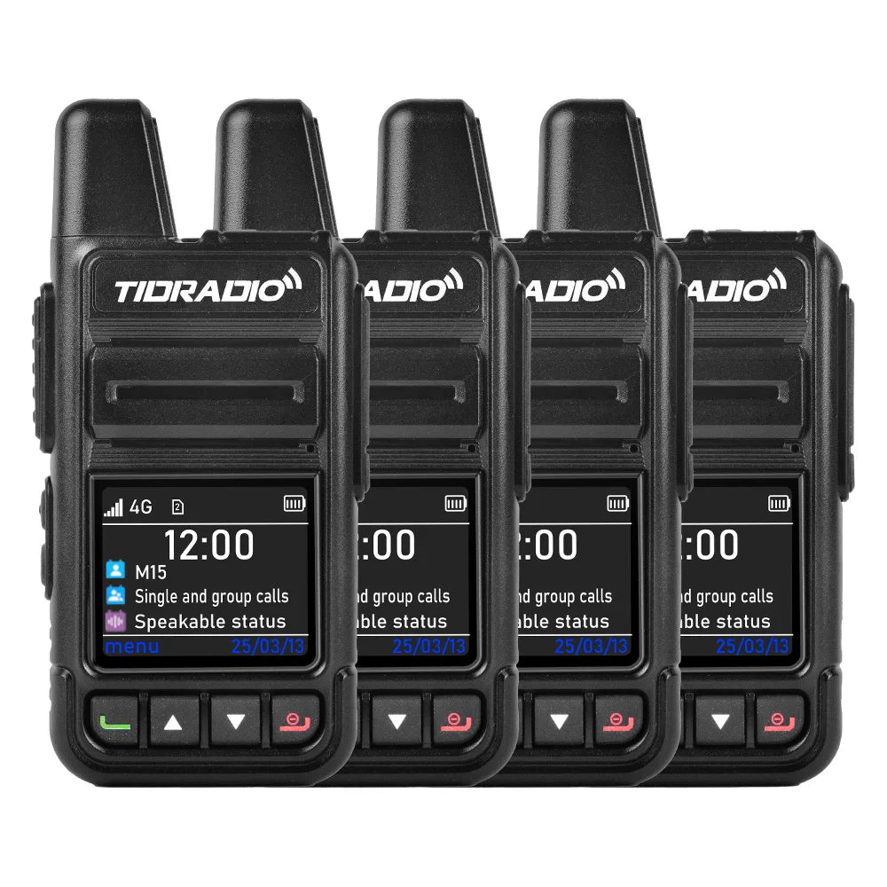Global signal POC Radio with 1 Year Sim Card Walkie Talkie Long Range 4G 5000 Miles for Hiking and Camping