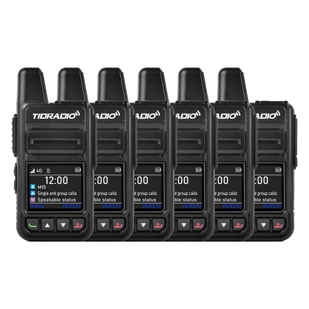 Global signal POC Radio with 1 Year Sim Card Walkie Talkie Long Range 4G 5000 Miles for Hiking and Camping
