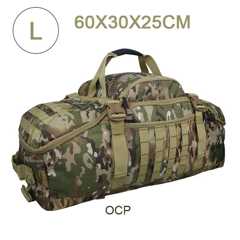 30L 45L 80L Outdoor Mountaineering Bag Molle Tactical Backpack Large Duffel Bag Hiking Camping Travel Bags