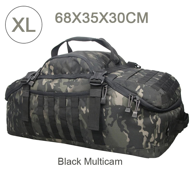 30L 45L 80L Outdoor Mountaineering Bag Molle Tactical Backpack Large Duffel Bag Hiking Camping Travel Bags