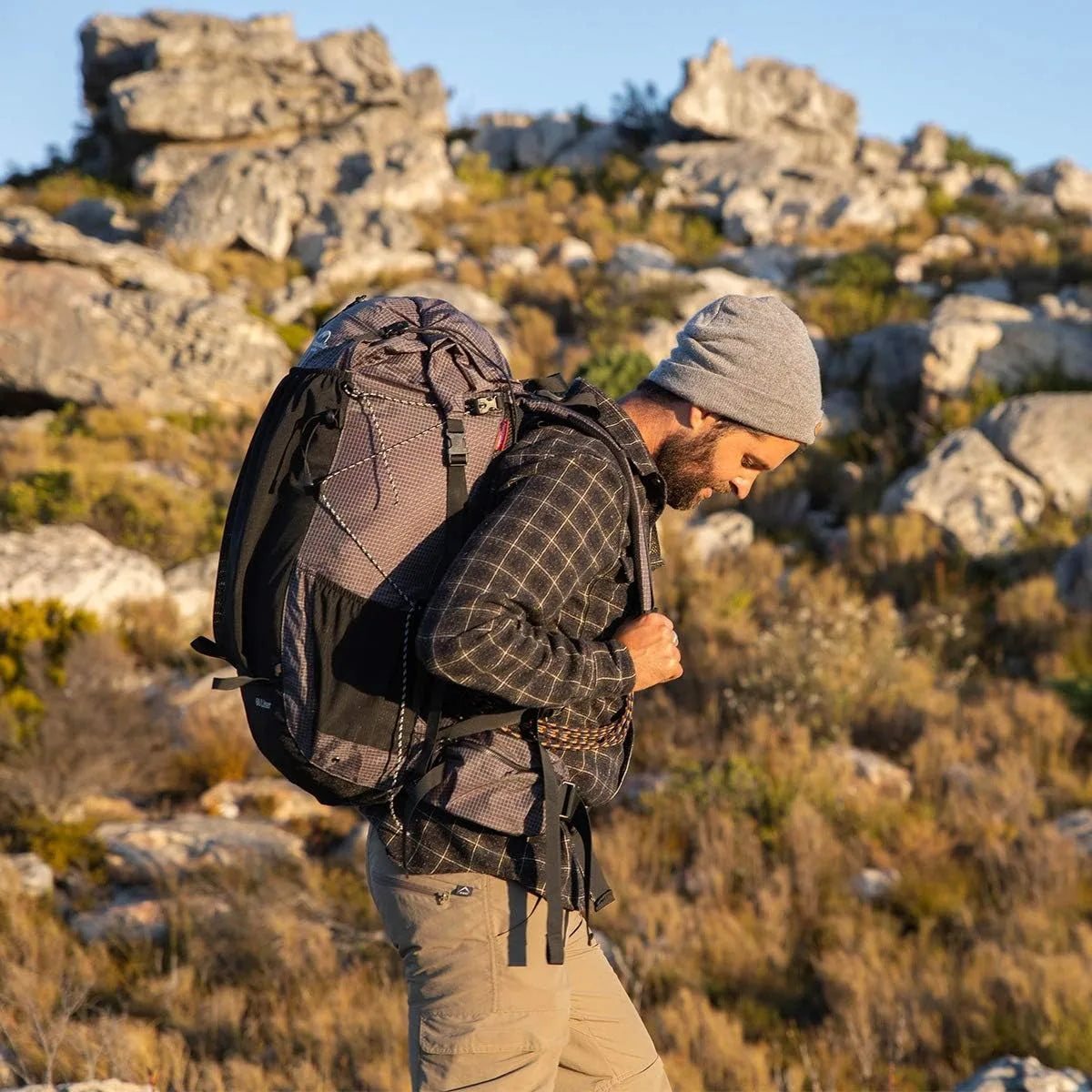 Outdoor Bags 40L 60L Travel Backpacks Large Capacity 60+5L Camping Hiking Packs Hiking Bag With Rain Cover
