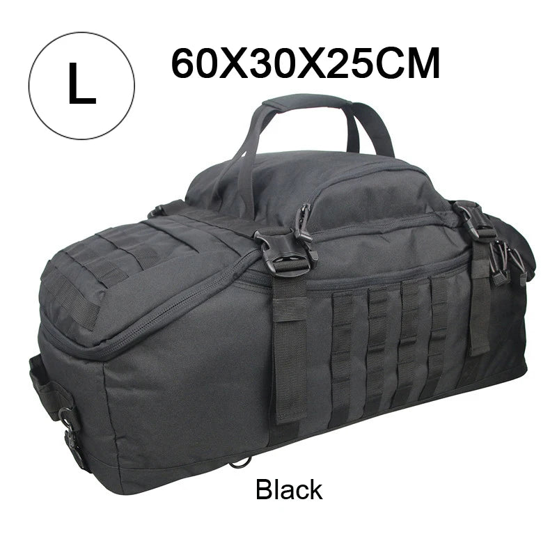 30L 45L 80L Outdoor Mountaineering Bag Molle Tactical Backpack Large Duffel Bag Hiking Camping Travel Bags