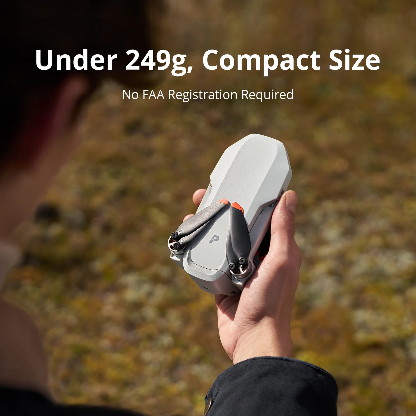 ATOM 2 Camera Drone, 4K HDR Video, 8K Photo, 3-Axis Gimbal,Under 249g, Vertical Shooting,10-KM, AI Night Shot, AI Track