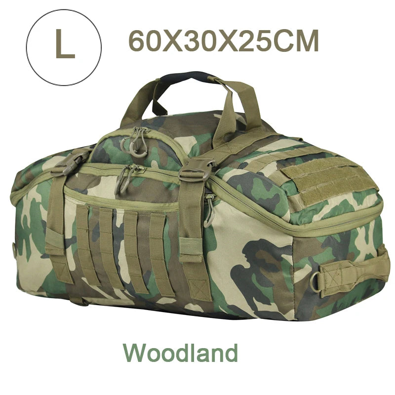30L 45L 80L Outdoor Mountaineering Bag Molle Tactical Backpack Large Duffel Bag Hiking Camping Travel Bags