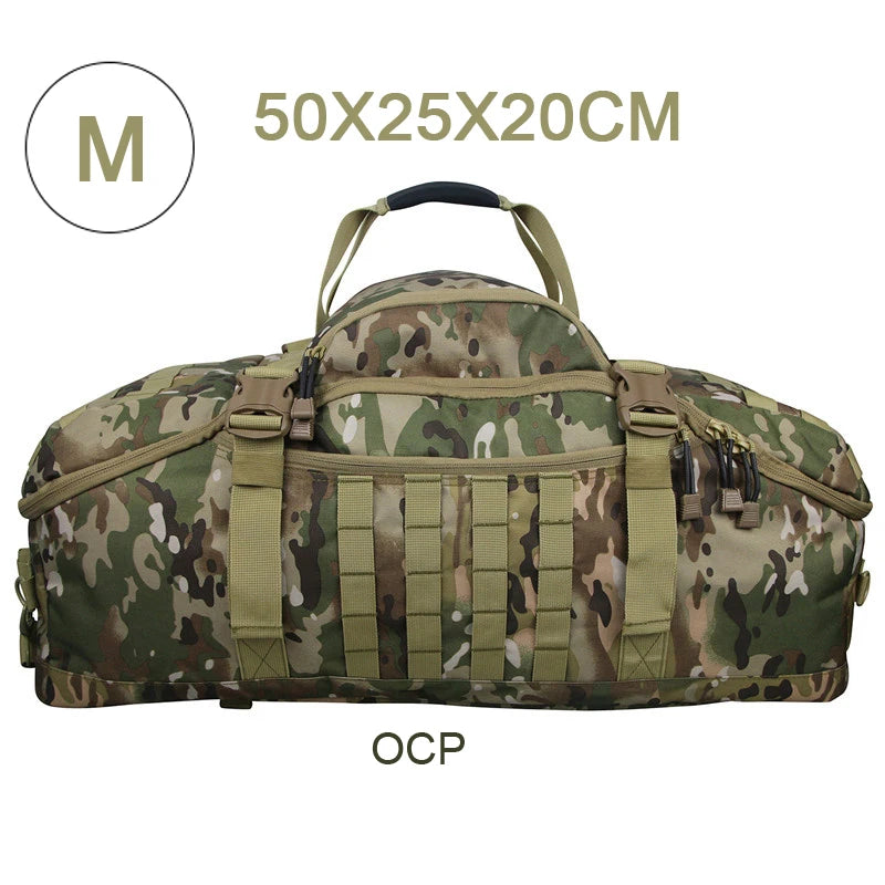 30L 45L 80L Outdoor Mountaineering Bag Molle Tactical Backpack Large Duffel Bag Hiking Camping Travel Bags
