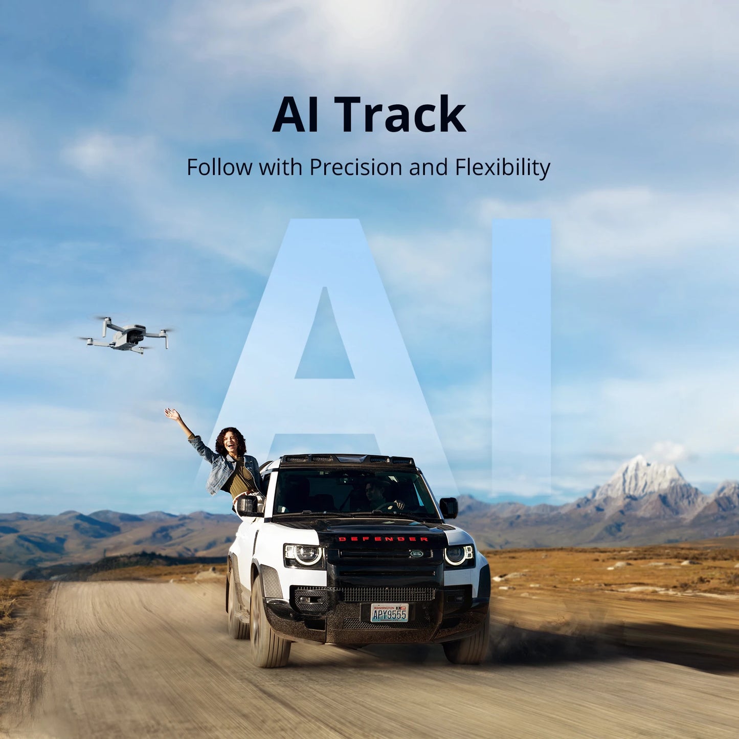 ATOM 2 Camera Drone, 4K HDR Video, 8K Photo, 3-Axis Gimbal,Under 249g, Vertical Shooting,10-KM, AI Night Shot, AI Track