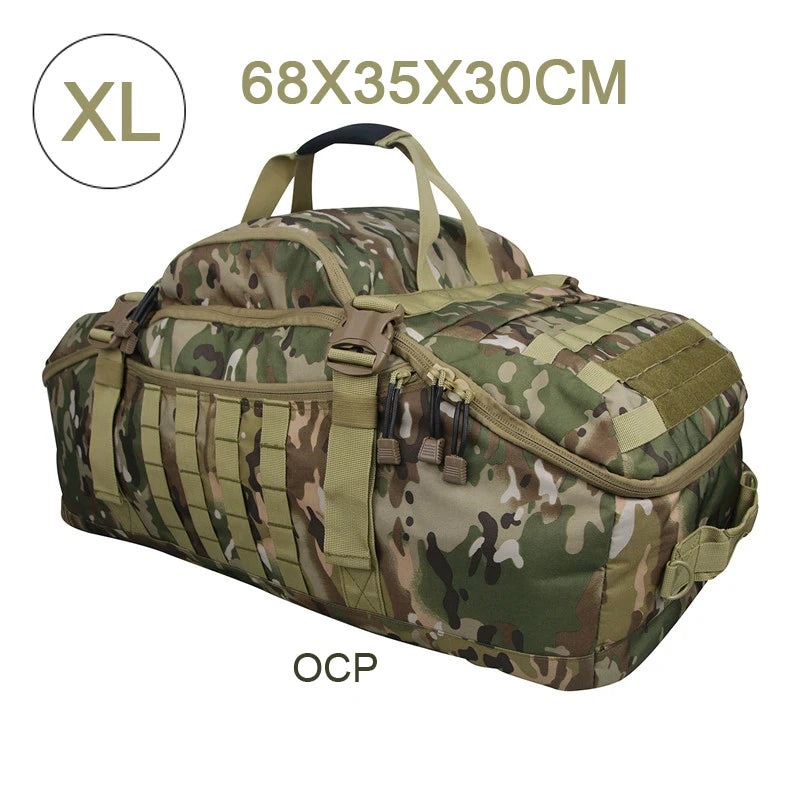 30L 45L 80L Outdoor Mountaineering Bag Molle Tactical Backpack Large Duffel Bag Hiking Camping Travel Bags